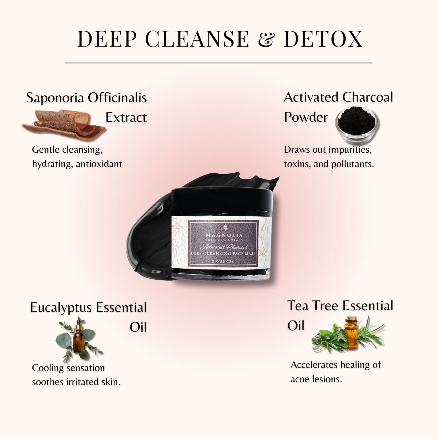 Activated Charcoal Deep Cleansing Mask