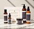 Radiance-Restoring Bundle: cleanser, toner, daily moisturizer, facial serum and jojoba face scrub with gift box