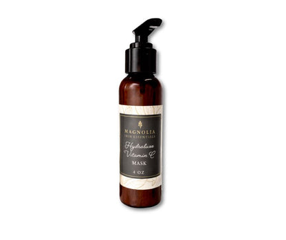 Hydraluxe Vitamin C Mask in an amber pump bottle