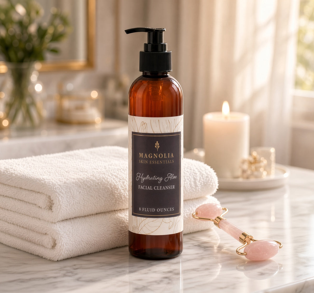 Hydrating Aloe Facial Cleanser by Magnolia Skin Essentials